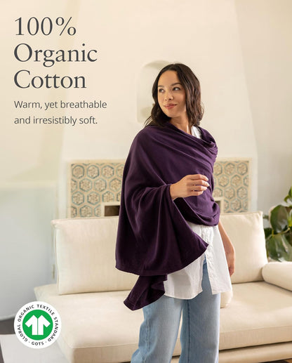 zestt Dreamsoft Travel Scarf, Wrap and Shawl for Women, Organic Cotton