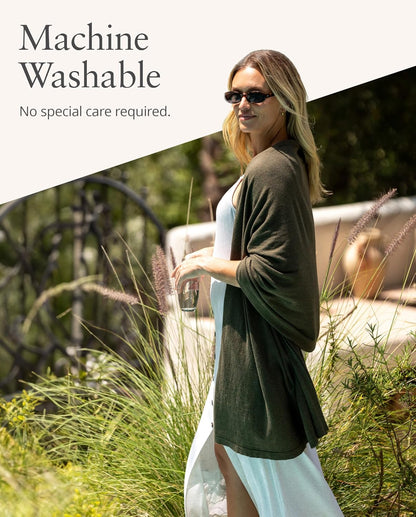 zestt Dreamsoft Travel Scarf, Wrap and Shawl for Women, Organic Cotton