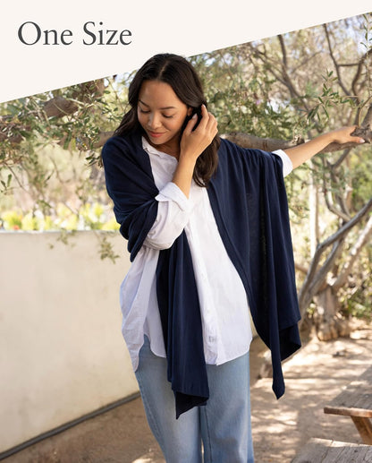 zestt Dreamsoft Travel Scarf, Wrap and Shawl for Women, Organic Cotton