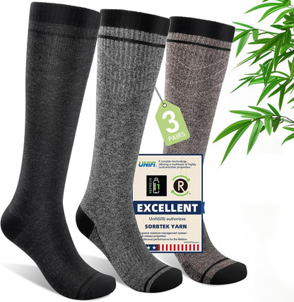 Compression Socks Women & Men 15-20 mmHg for Flying