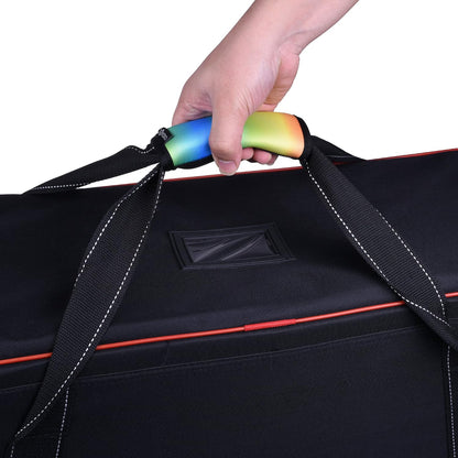 2 Pcs Luggage Handle Wraps Soft Neoprene Grip Handle Cover Detachable Luggage Identifier for Luggage Suitcase Travel Bag Trolley Case Travel Accessories (Puzzle Pattern)