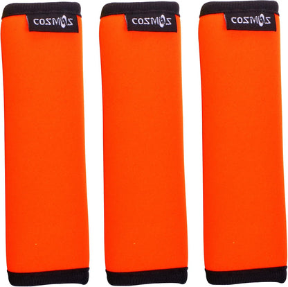 2 Pcs Luggage Handle Wraps Soft Neoprene Grip Handle Cover Detachable Luggage Identifier for Luggage Suitcase Travel Bag Trolley Case Travel Accessories (Puzzle Pattern)