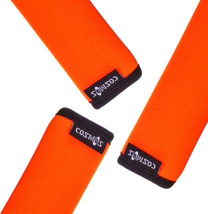 2 Pcs Luggage Handle Wraps Soft Neoprene Grip Handle Cover Detachable Luggage Identifier for Luggage Suitcase Travel Bag Trolley Case Travel Accessories (Puzzle Pattern)